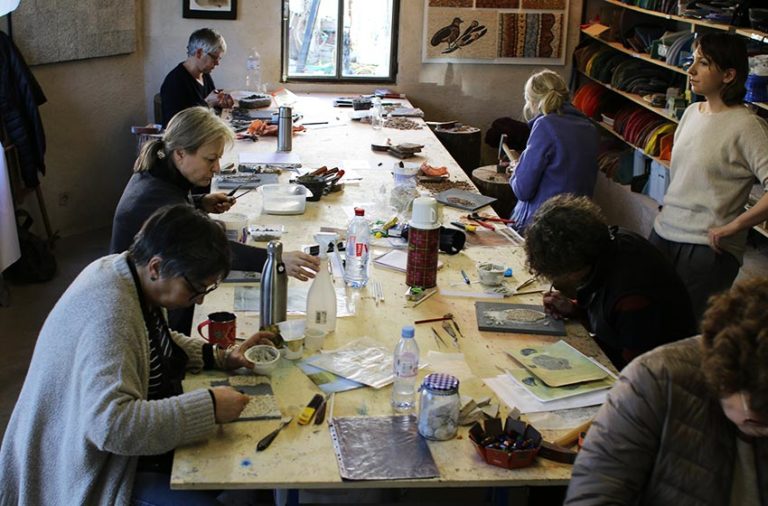 Stage de Matylda Tracewska à l'atelier Mosaicozette